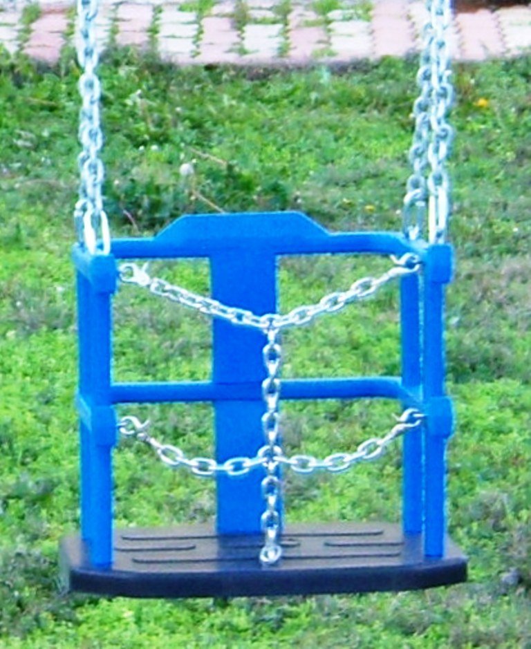 Rubber Swing Seat For Disabled Child Swings